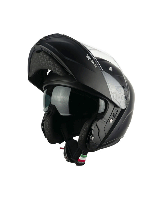 CGM 569A C-MAX MONO Moto Modulare Caschi Nero opaco