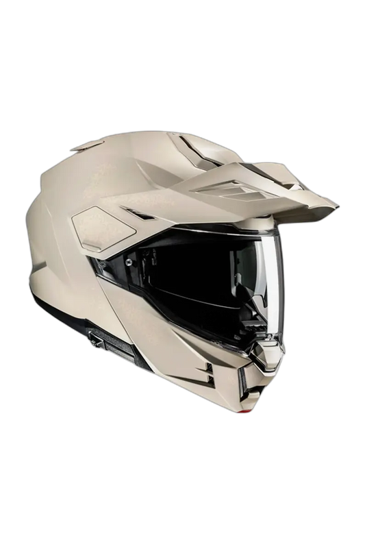 HJC i80 UNI Moto Avventura Modulari Caschi Beige Sabbia Semi Piatto