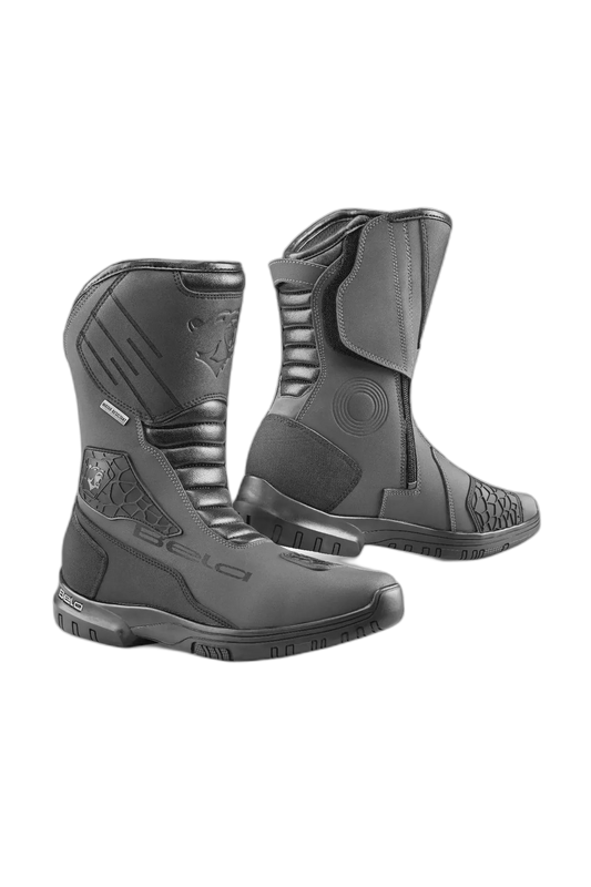 BELA Stivali gladiator pelle neri grigi