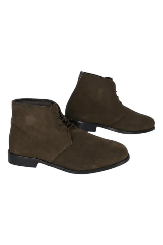 Bela Kent urban stivali Marrone Impermeabile 100% Pelle