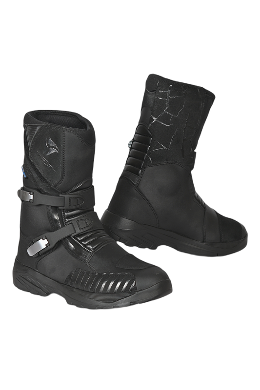 R-TECH -  Traveler in pelle WP Nero