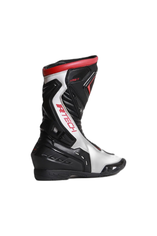 R-Tech Tornado 2.0 Stivali da corsa Nero Bianco Rosso