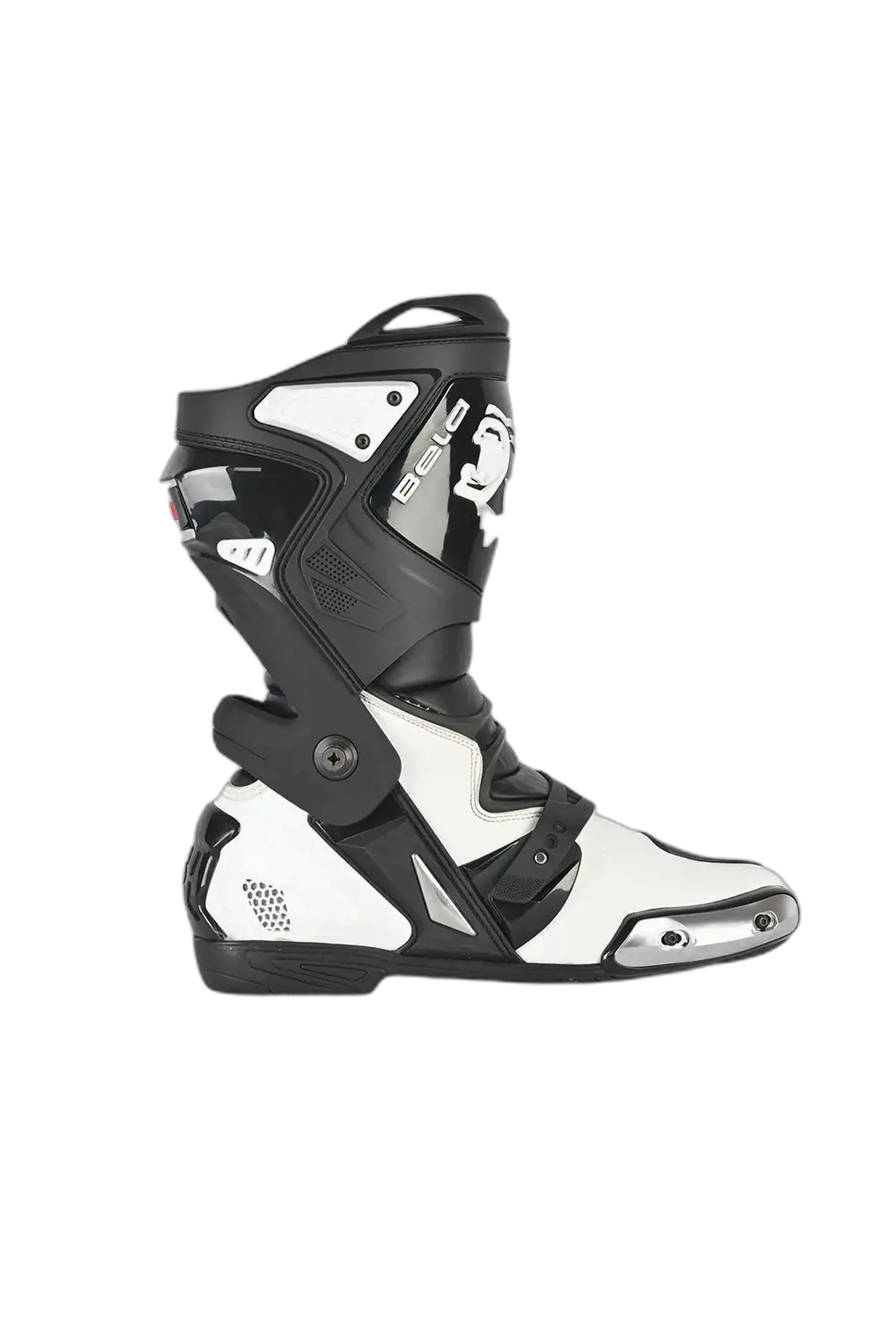 BELA Race Pro Staveli de Moto Blanco Nero