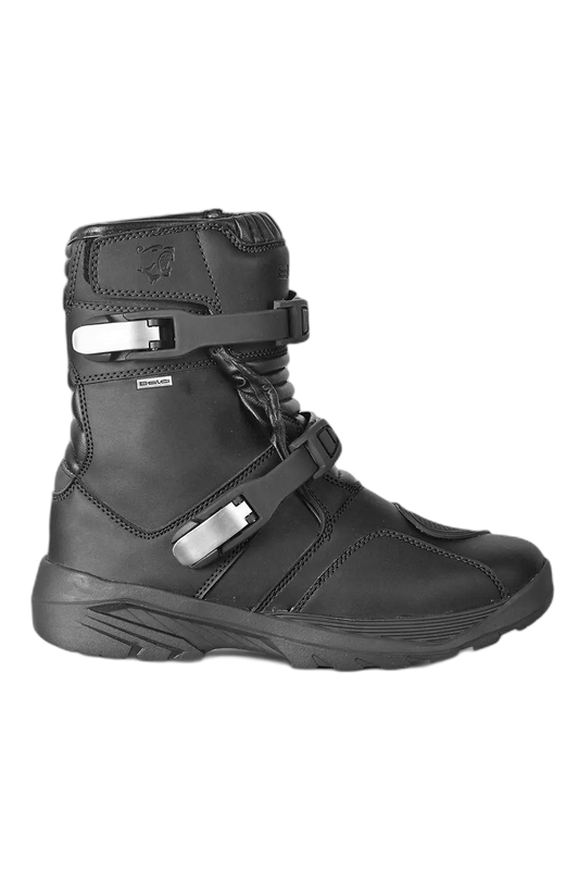 BELA JUNIOR STIVALI CORTI IN PELLE NERO