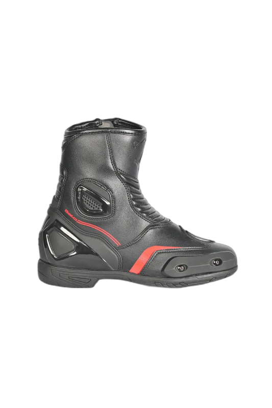 Bela Faster 2.0 racing Motociclo Stivali Da Corsa Nero Rosso