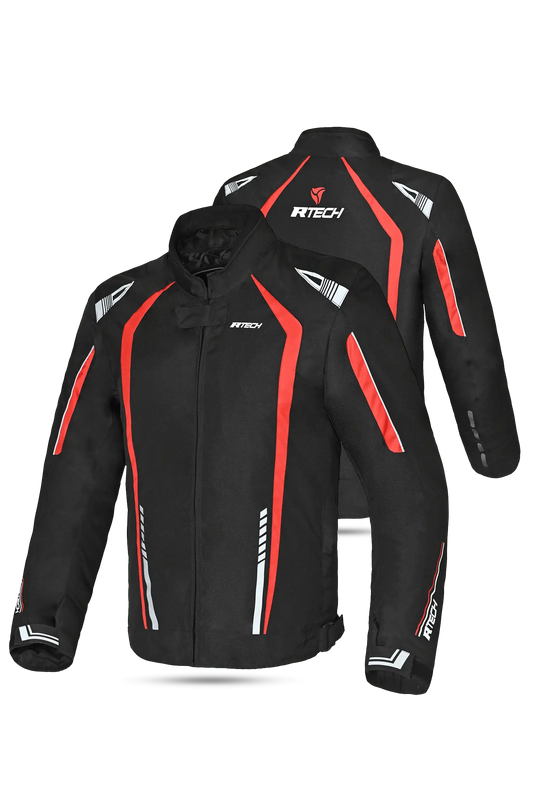 R-Tech Marshal Rosso Giacche Moto Tessile