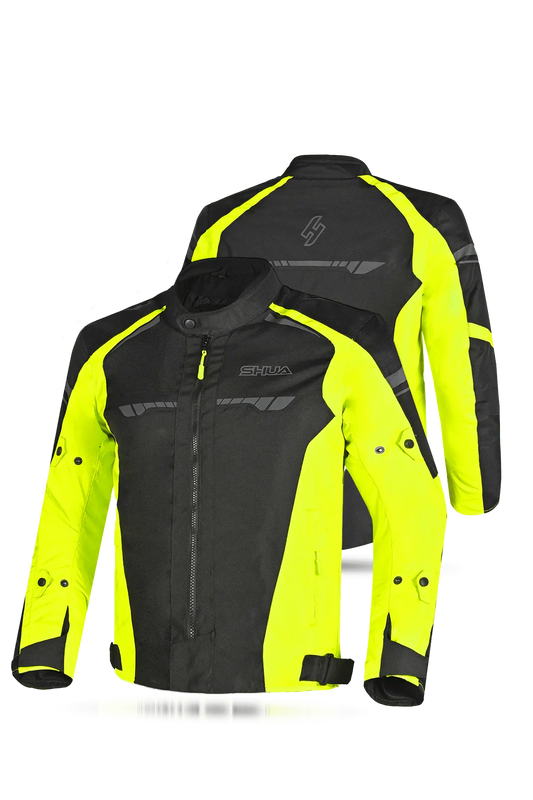 Shua Immortal Giacca da Moto Nero/Giallo – Yamoto.it