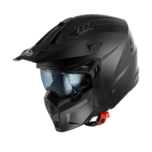 PREMIER 25 SUBVERTER U9BM CONVERTIBILI CASCHI MOTO NERO OPACO