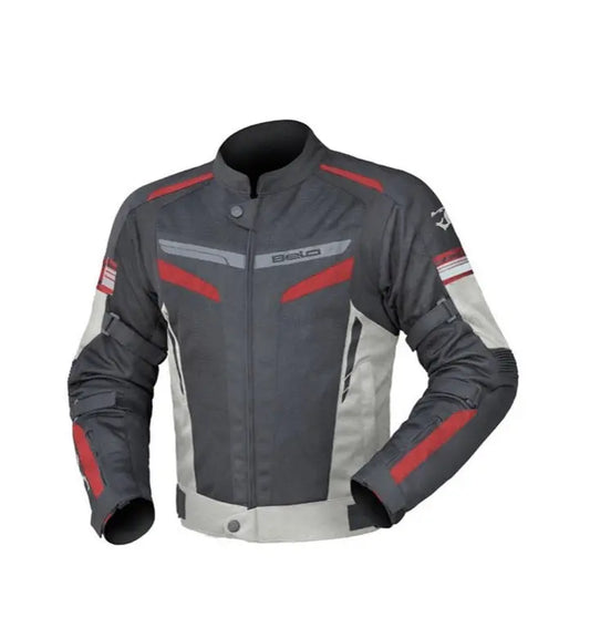 Bela Sprinter Lady Giacca moto per donna Nero/Ghiaccio/Rosso