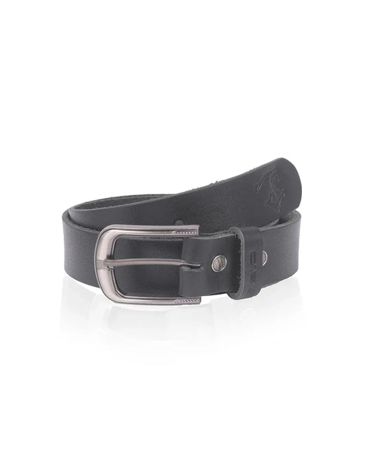 Bela Cintura in pelle - Nero over iew