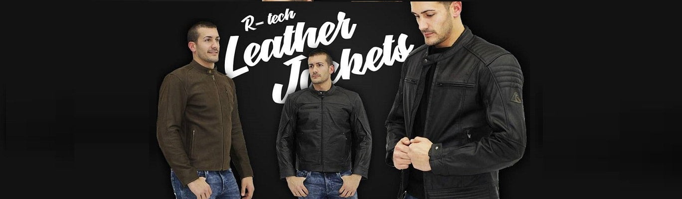 R tech leather motorcycle jackets For men and women 