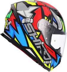 SHIRO CASCO HUNTER RACCOON AZUL MATE 