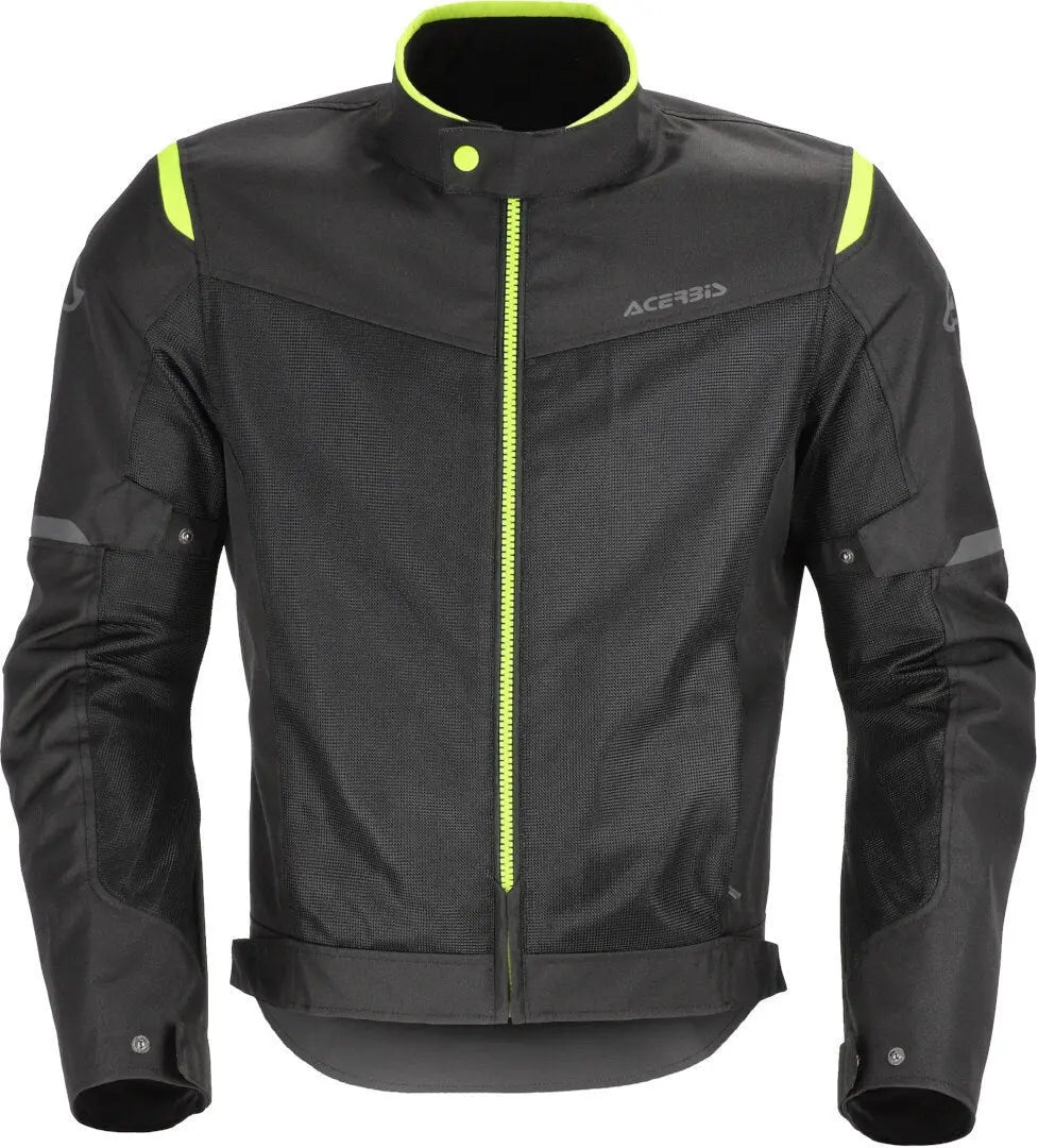 GIACCA ACERBIS RAMSEY VENTED 2.0 CE UOMO NERO GIALLO 