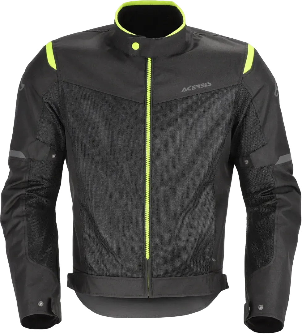 GIACCA ACERBIS RAMSEY VENTED 2.0 CE UOMO NERO GIALLO 