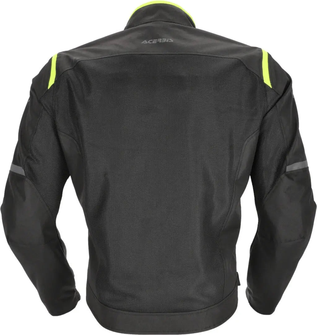 GIACCA ACERBIS RAMSEY VENTED 2.0 CE UOMO NERO GIALLO 