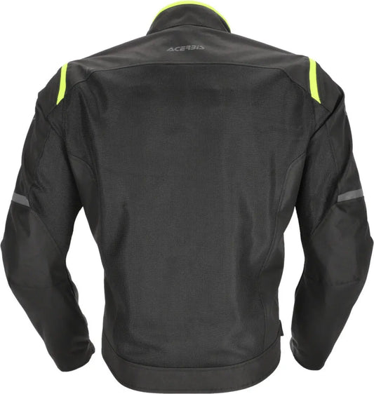 GIACCA ACERBIS RAMSEY VENTED 2.0 CE UOMO NERO GIALLO 