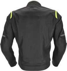 GIACCA ACERBIS RAMSEY VENTED 2.0 CE UOMO NERO GIALLO 