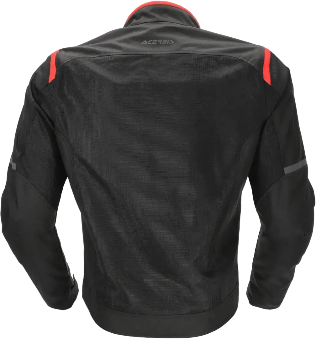 GIACCA ACERBIS RAMSEY VENTED 2.0 CE UOMO NERO ROSSO 
