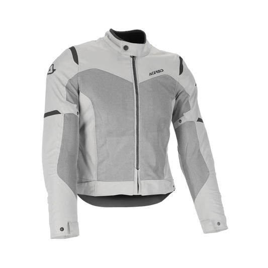 ACERBIS RAMSEY VENTED 2.0 CE GIACCA MOTO DONNA GRIGIO CHIARO 