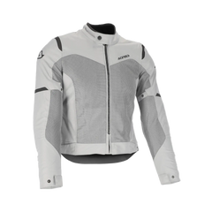 ACERBIS RAMSEY VENTED 2.0 CE GIACCA MOTO DONNA GRIGIO CHIARO 
