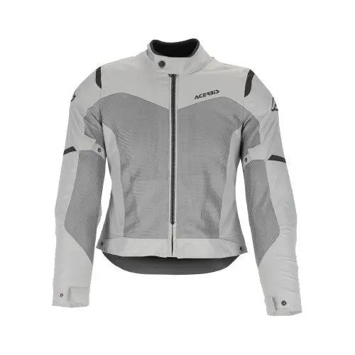 ACERBIS RAMSEY VENTED 2.0 CE GIACCA MOTO DONNA GRIGIO CHIARO 