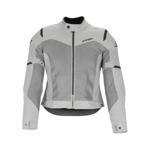 ACERBIS RAMSEY VENTED 2.0 CE GIACCA MOTO DONNA GRIGIO CHIARO 