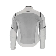 ACERBIS RAMSEY VENTED 2.0 CE GIACCA MOTO DONNA GRIGIO CHIARO 