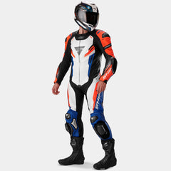 SHIMA MISSION RS MONO DE HOMBRE 1PC AZUL BLANCO ROJO 
