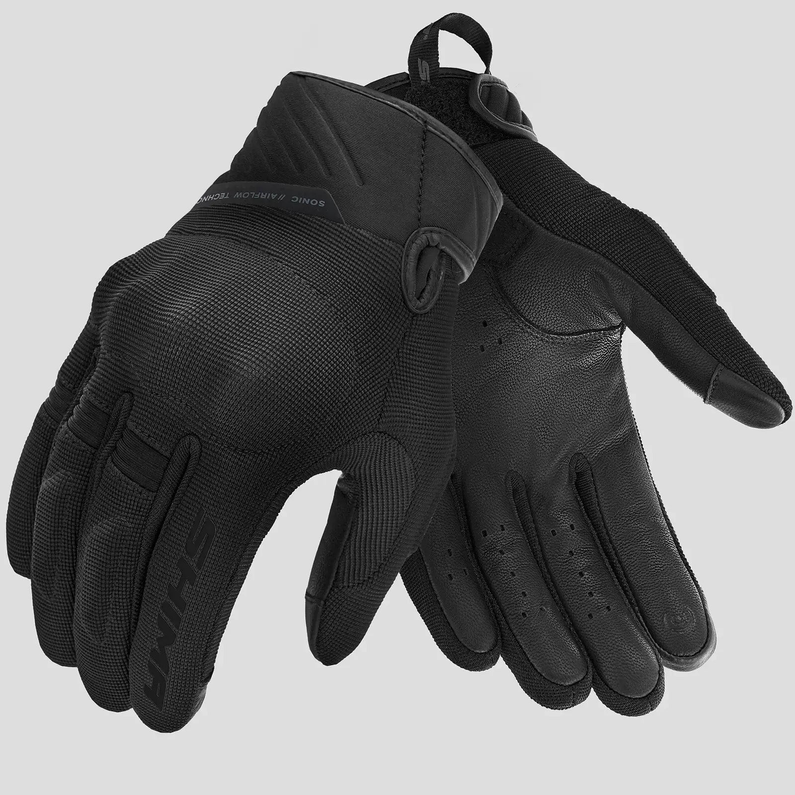 SHIMA SONIC GUANTES DE MOTO HOMBRE NEGRO 