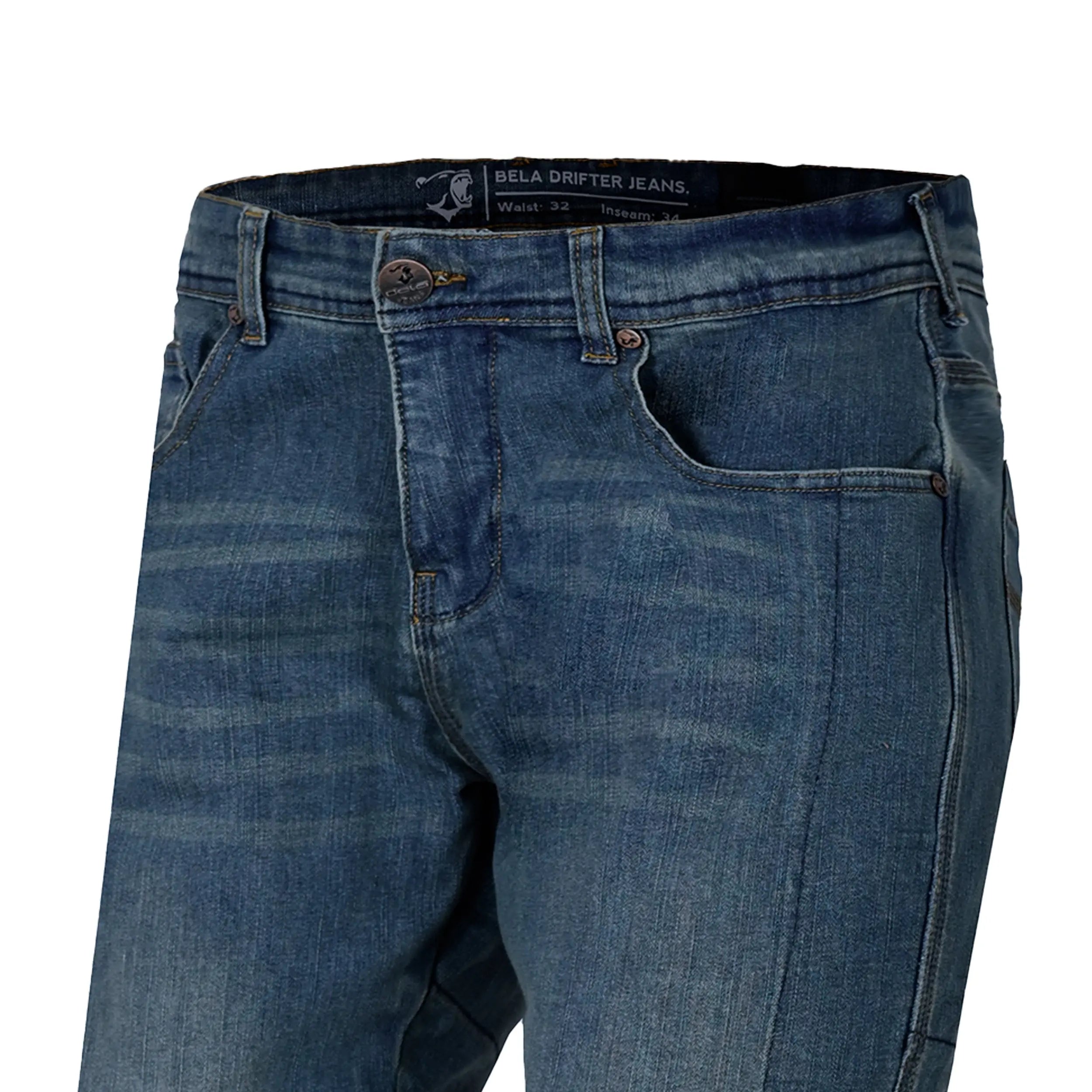 BELA - Pantalón Drifter 34L Tint Azul Gris 