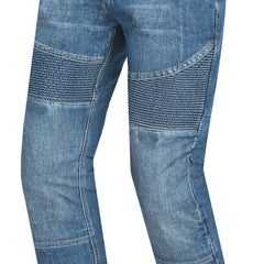 BELA - Pantalón Denim Jeans Urban Lady 32L Azul Con Spray 