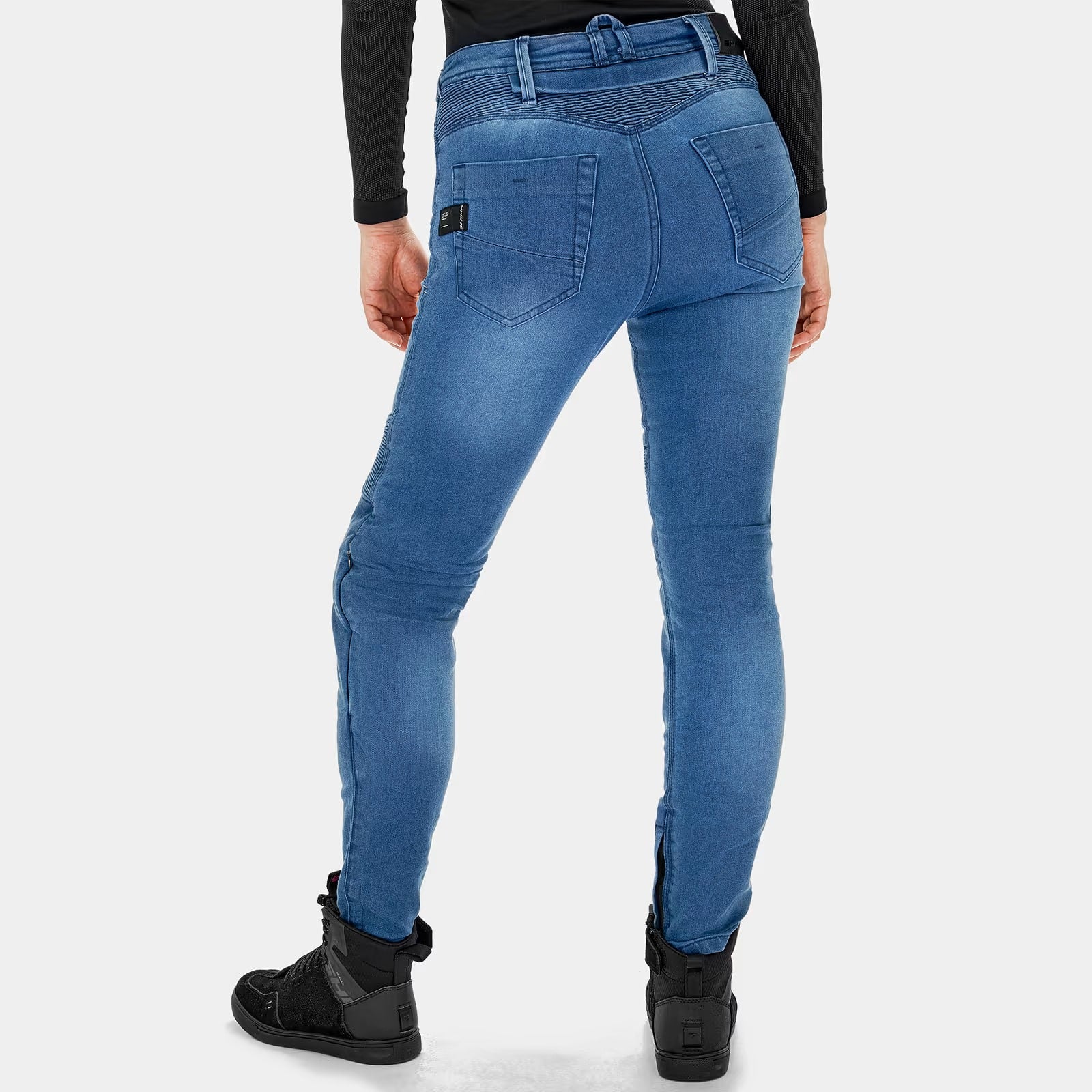 SHIMA ZENITH VAQUEROS DE MOTO MUJER AZUL 