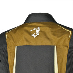 Bela Watson Giacca Touring Nera/Marrone/Giallo/Bianco 