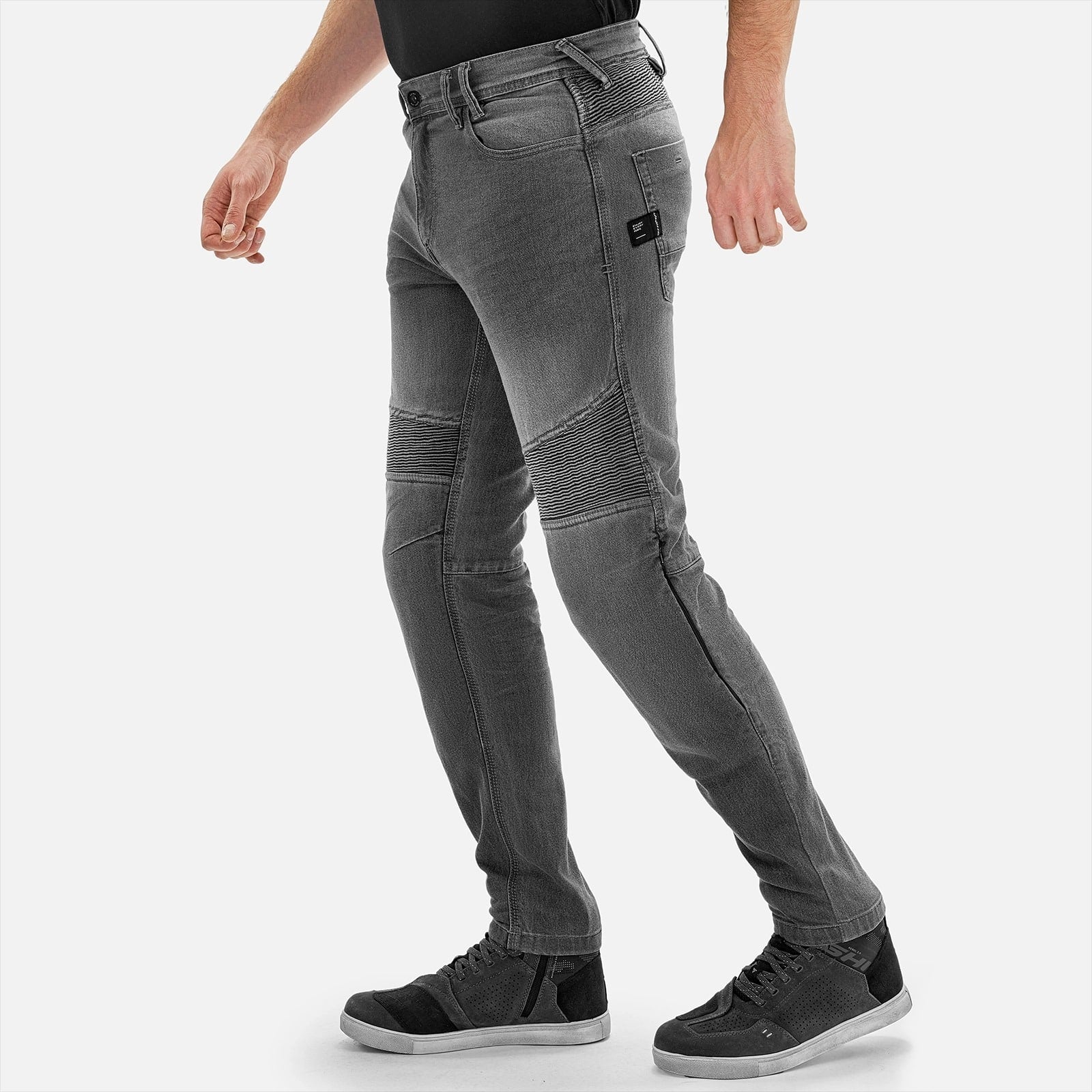 SHIMA ZENITH VAQUEROS DE MOTO HOMBRE GRIS 