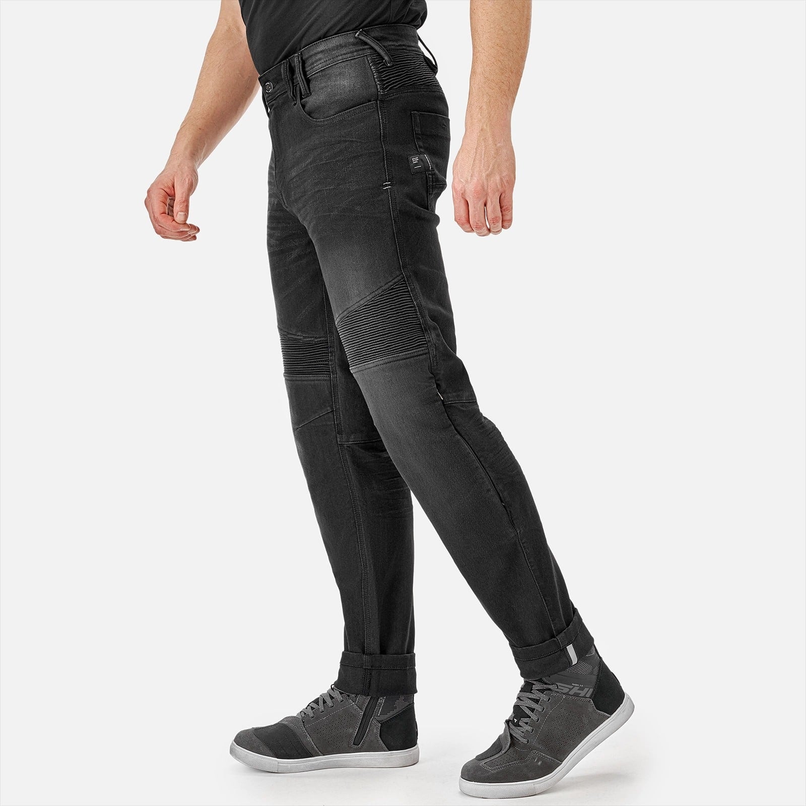 SHIMA ZENITH VAQUEROS DE MOTO HOMBRE NEGRO 