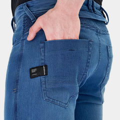 SHIMA ZENITH VAQUEROS DE MOTO HOMBRE AZUL 