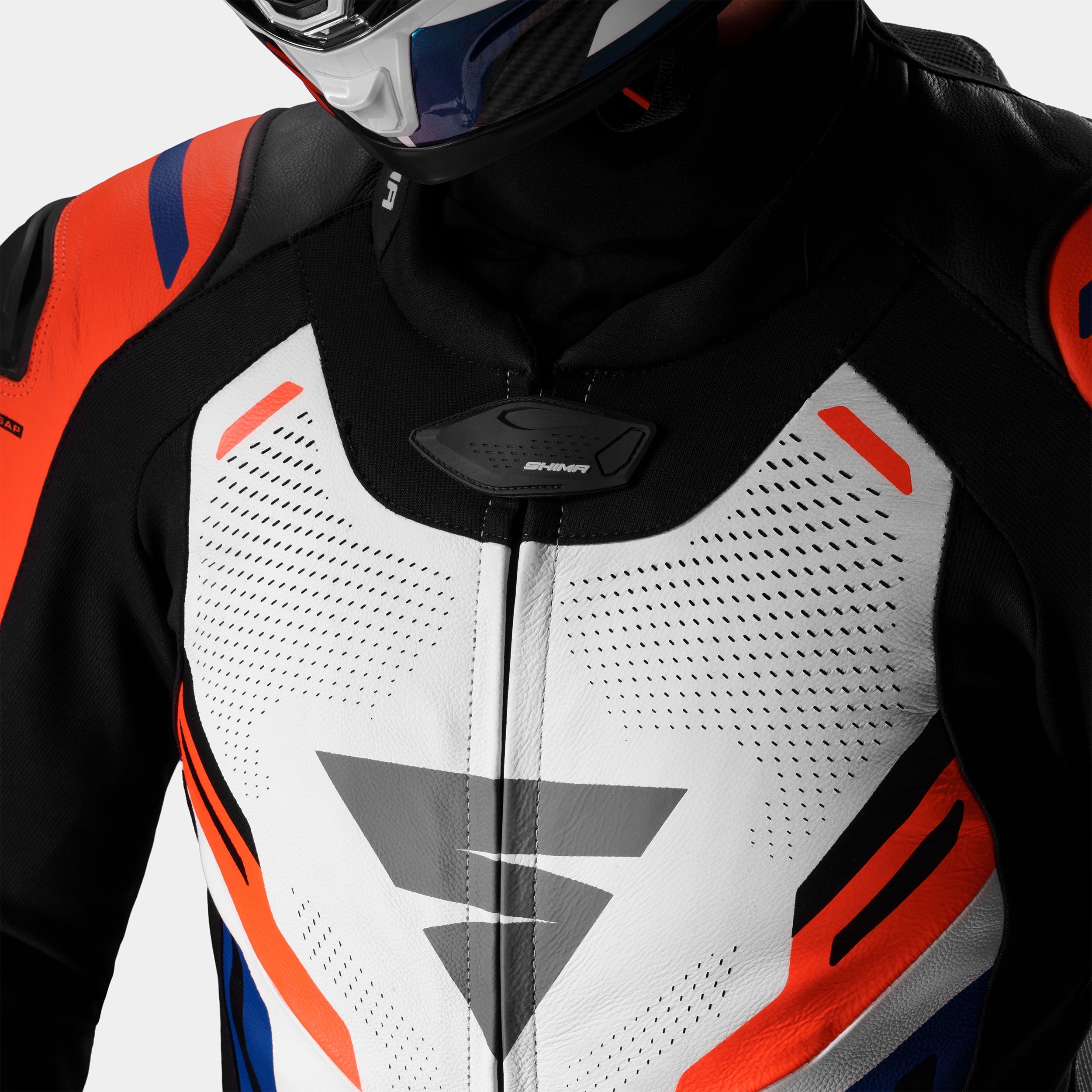 SHIMA MISSION RS MONO DE HOMBRE 1PC AZUL BLANCO ROJO 