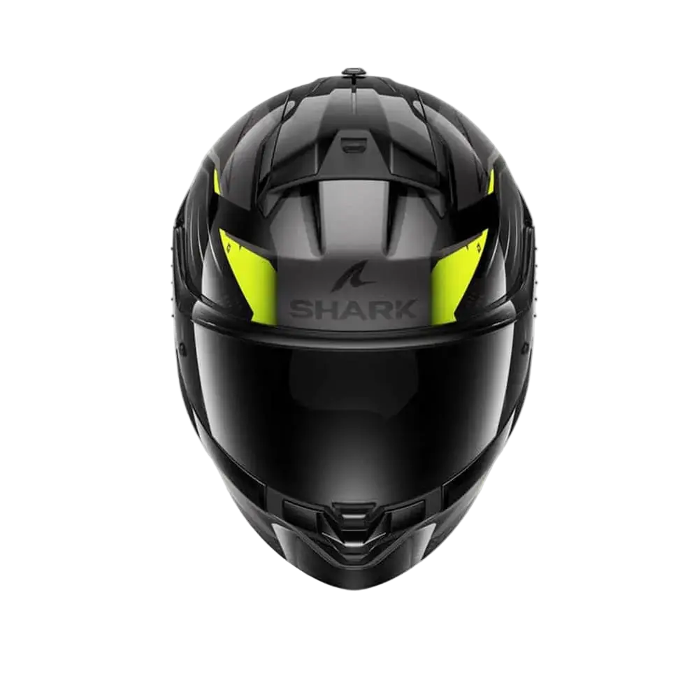 SHARK RIDILL 2 Moto Integrali Caschi Nero Grigio Giallo 