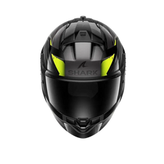 SHARK RIDILL 2 Moto Integrali Caschi Nero Grigio Giallo 