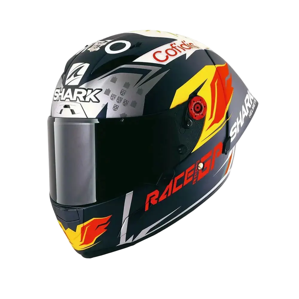 SHARK RACE-R PRO GP 06 Moto Integrale Corsa Casco Rosso Bull 
