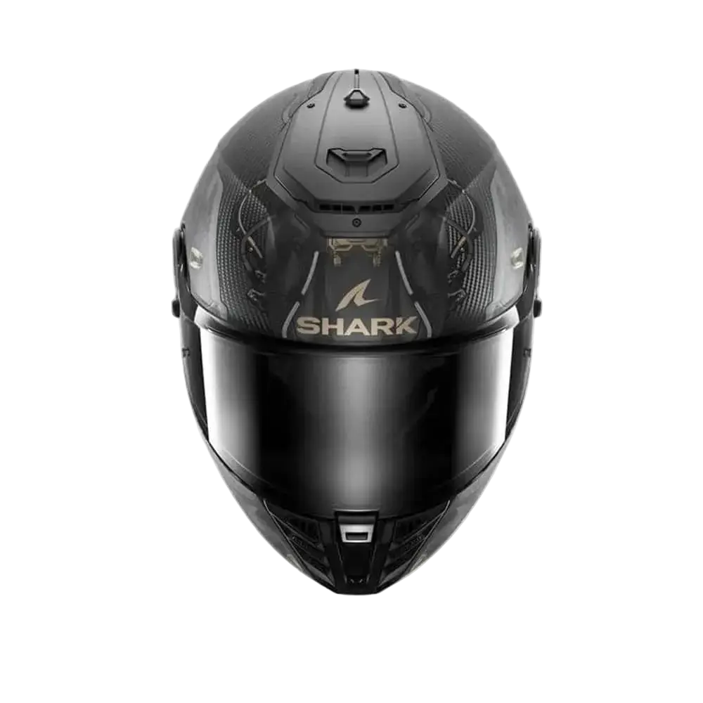 SHARK SPARTAN RS CARBON XBOT Carbonio Integrali Caschi Opaco Antracite Rame 