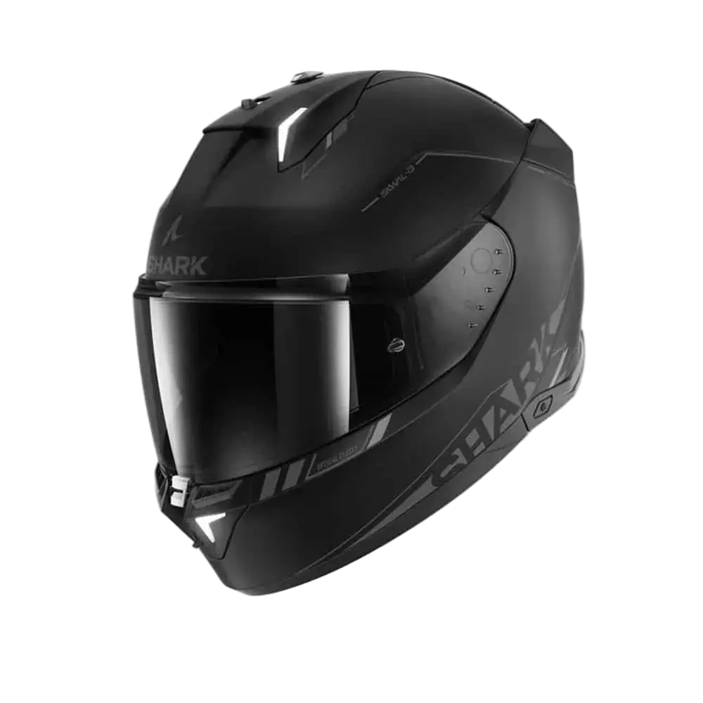 SHARK SKWAL I3 INTEGRALE CASCHI NERO OPACO ANTRACITE 
