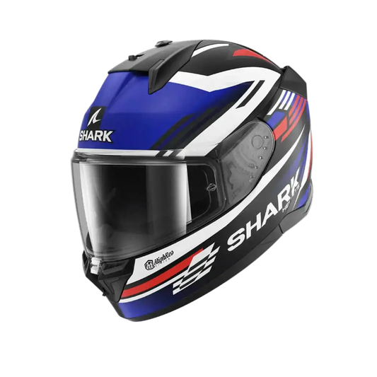 SHARK D-SKWAL 3 FIRSTLAP Moto Caschi Nero Opaco Blu Rosso 