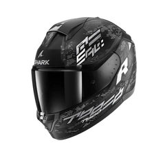 SHARK RIDILL 2 MOLOKAI MOTO INTEGRALI TURISMO CASCHI NERO BIANCO 