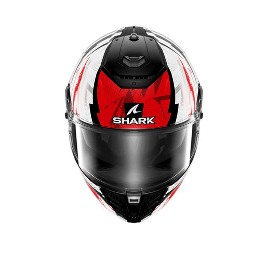 SHARK SPARTAN RS HIBOLT Moto Integrale Caschi Nero Rosso Cromo