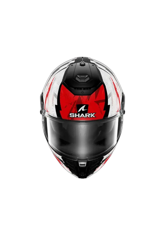 SHARK SPARTAN RS HIBOLT Moto Integrale Caschi Nero Rosso Cromo 