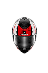 SHARK SPARTAN RS HIBOLT Moto Integrale Caschi Nero Rosso Cromo 