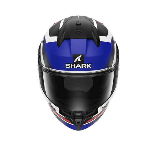 SHARK D-SKWAL 3 FIRSTLAP Moto Caschi Nero Opaco Blu Rosso