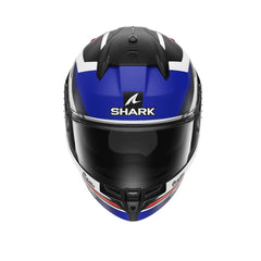 SHARK D-SKWAL 3 FIRSTLAP Moto Caschi Nero Opaco Blu Rosso
