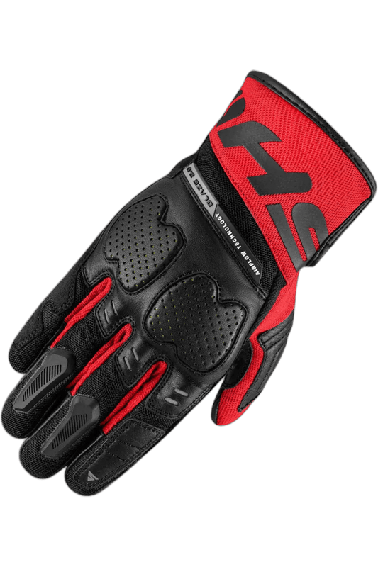SHIMA BLAZE 2.0 GUANTI MOTO UOMO TRAFORATI NERO ROSSO
